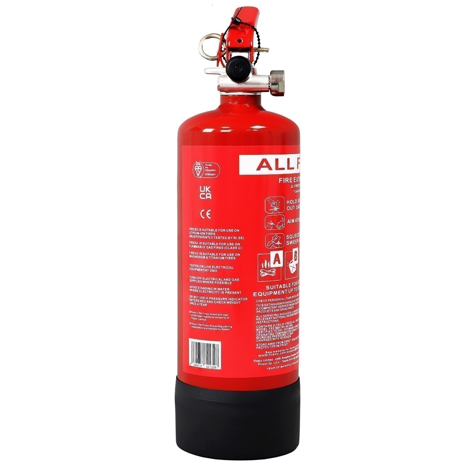 Firexo 2 litre All Fires Extinguisher > Firexo Fire Extinguishers